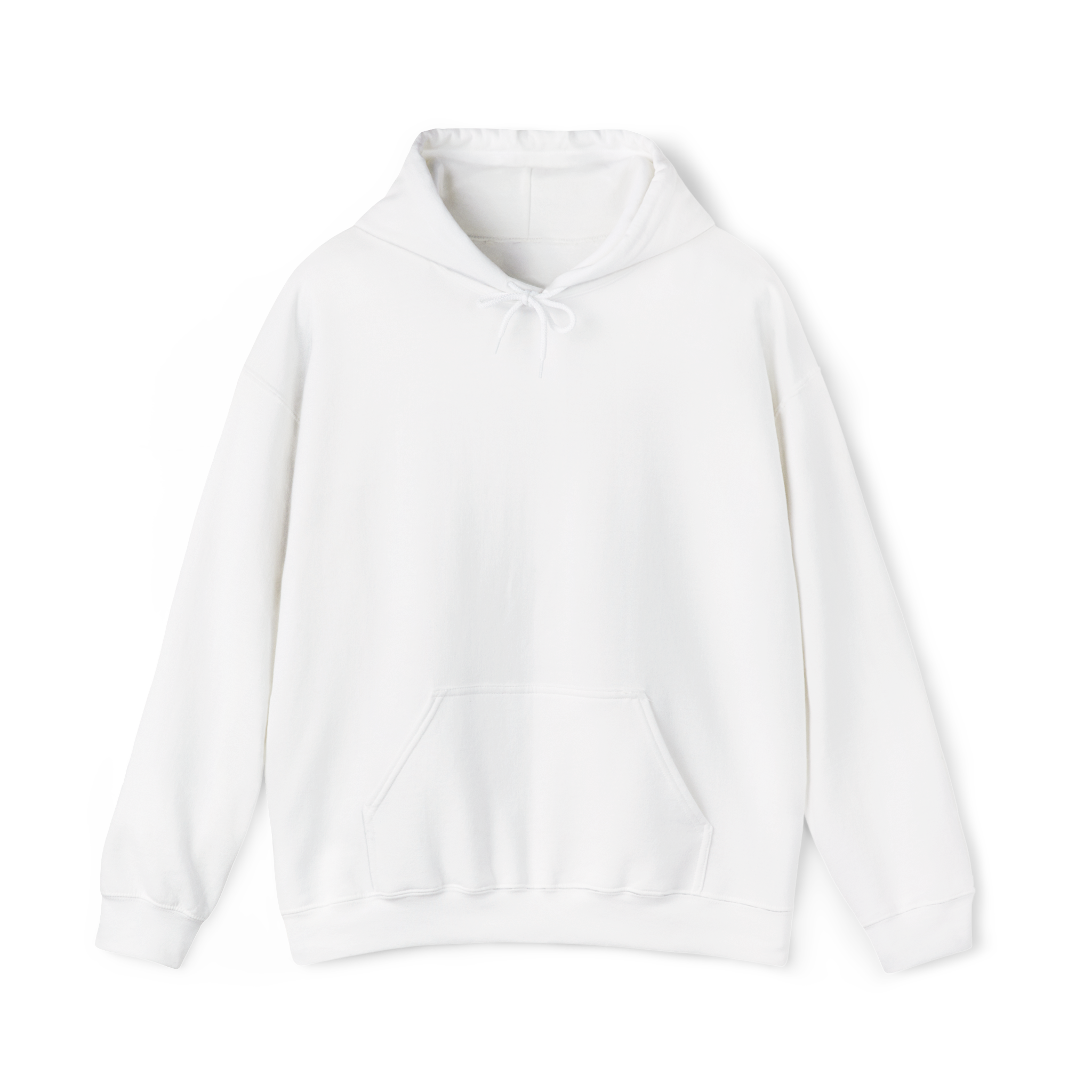 "YAHWEH" - White Hooded Sweatshirt